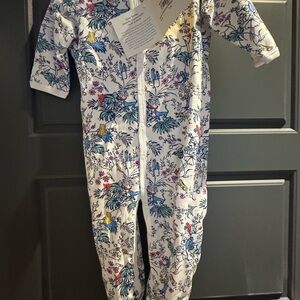 Roller Rabit Floral Print baby pajamas